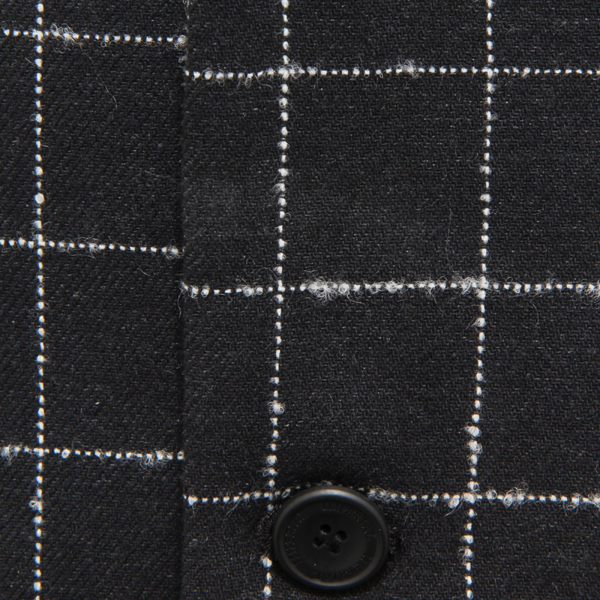 I4214 GIACCA UOMO IMPERIAL MAN CHECK JACKET BLACK