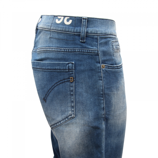 I4383 JEANS UOMO DONDUP GEORGE SKINNY FIT MAN TROUSERS