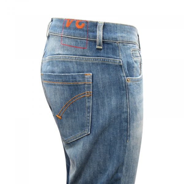 I4402 JEANS UOMO DONDUP GEORGE SKINNY FIT MAN TROUSERS