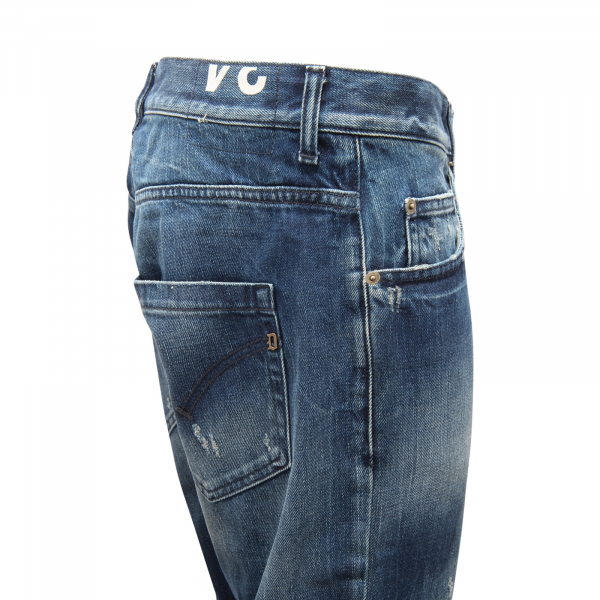 I4408 JEANS UOMO DONDUP MIUS SLIM FIT MAN TROUSERS