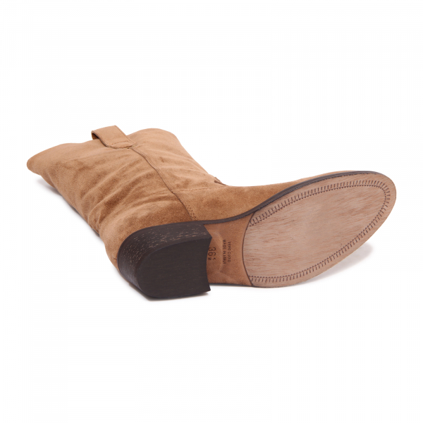 I4560 STIVALE DONNA VIA ROMA 15 WOMAN SUEDE BOOTS