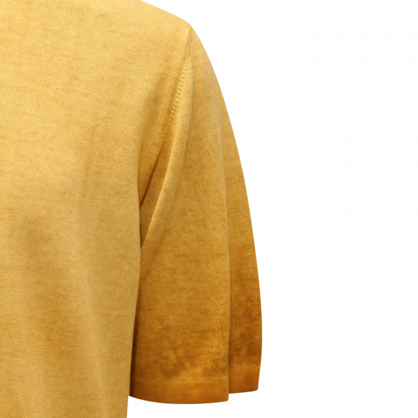 I4904 MAGLIA UOMO ALPHA STUDIO MAN VINTAGE EFFECT GARMENT DYED T-SHIRT