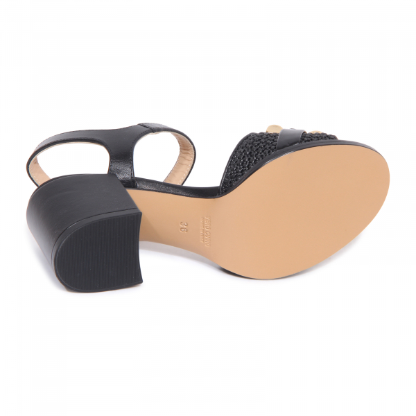 I5398 SANDALO DONNAROBERTO FESTA ALICE WOMAN RAFFIA SANDAL