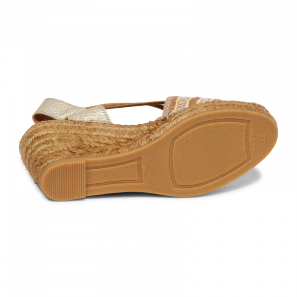 I5418 ESPADRILLAS DONNA VIDORRETA VALENCIANA ELASTICOS WOMAN SANDAL