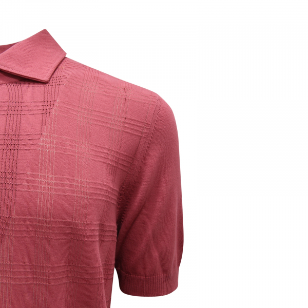 I5621 POLO UOMO LARDINI MAN PERFORATED POLO