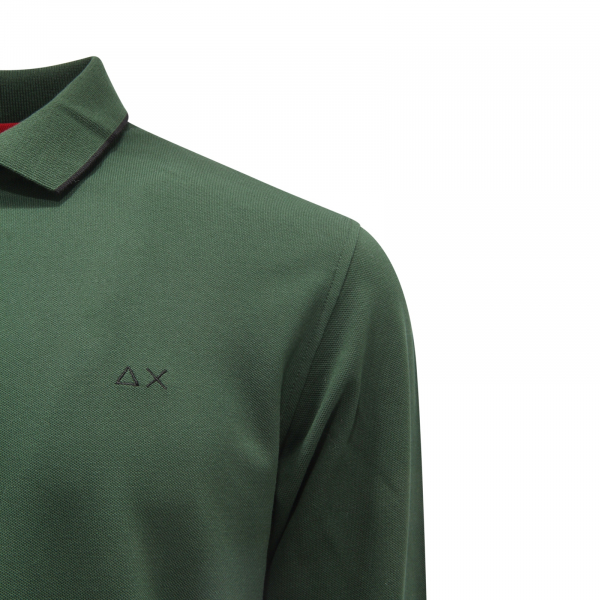 I5672 POLO UOMO SUN 68 MAN POLO SHIRT GREEN