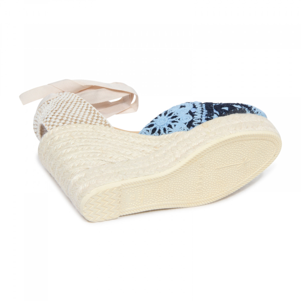 I5779 ESPADRILLAS ZEPPA DONNA MANEBI CROCHET WOMAN SANDAL