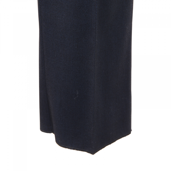 I5822 PANTALONE UOMO NO BRAND MAN TEXTURED TROUSERS BLUE