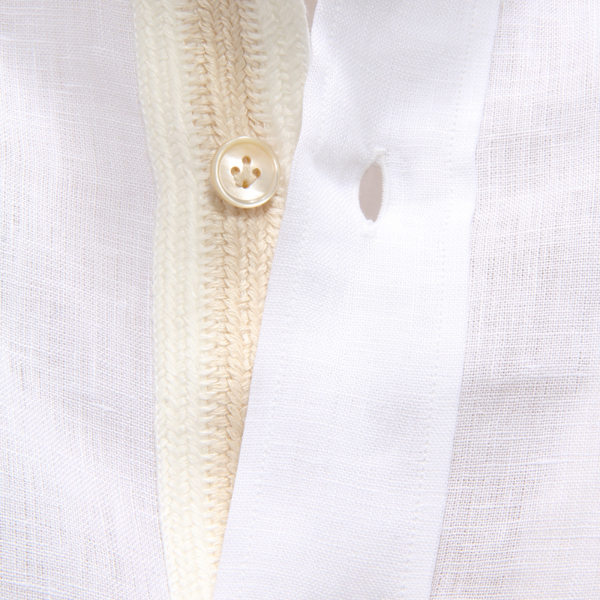 I6138 CAMICIA COREANA UOMO ELEVENTY MAN LINEN SHIRT