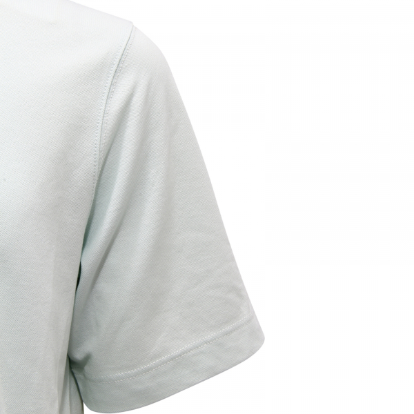 I6304 POLO UOMO CIRCOLO 1901 MAN PIQUET POLO SHIRT PASTEL LIGHT BLUE