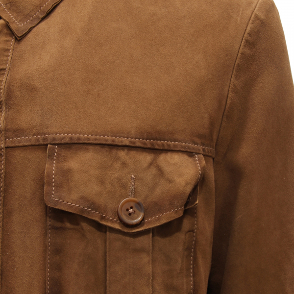 I6868 GIUBBOTTO UOMO BULLY MAN VINTAGE EFFECT SUEDE JACKET