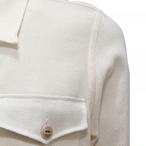 I6978 CAMICIA GIACCA UOMO ELEVENTY MAN LINEN MIX SHIRT
