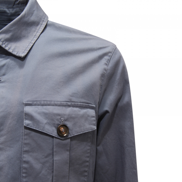I7011 GIACCA CAMICIA UOMO MAZZARELLI SINS TRANI MAN OVERJACKET