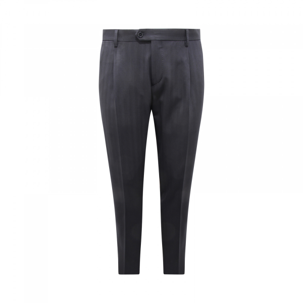 I7031 ABITO UOMO LARDINI MAN SUIT BLUE DROP 7R
