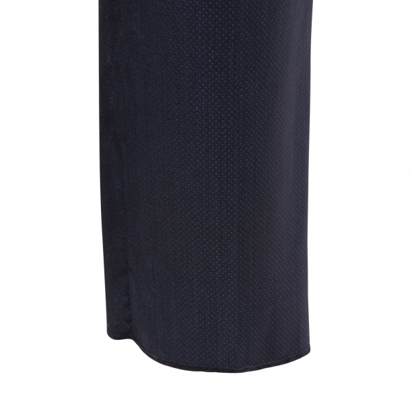 I7511 PANTALONE UOMO PATRIZIA PEPE MAN BLUE MICRO SQUARE TROUSERS