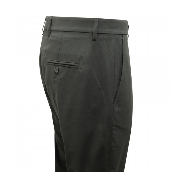 I7524 PANTALONE UOMO PATRIZIA PEPE SLIM MAN TROUSERS GREEN