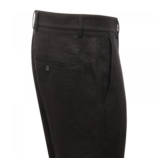 I7555 PANTALONE UOMO PATRIZIA PEPE MAN LINEN MIX TROUSERS