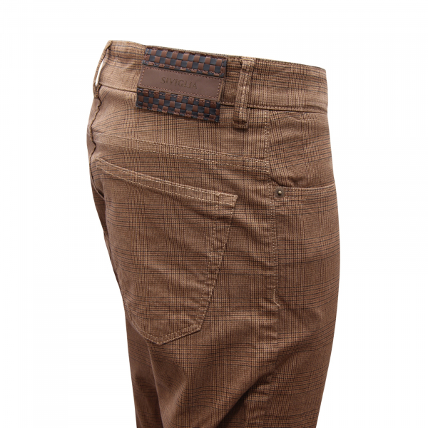 I7739 PANTALONE 5 TASCHE SIVIGLIA UOMO MAN TROUSERS 