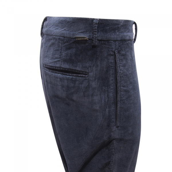 I7771 PANTALONE VELLUTO UOMO BROOKSFIELD MAN VELVET TROUSERS
