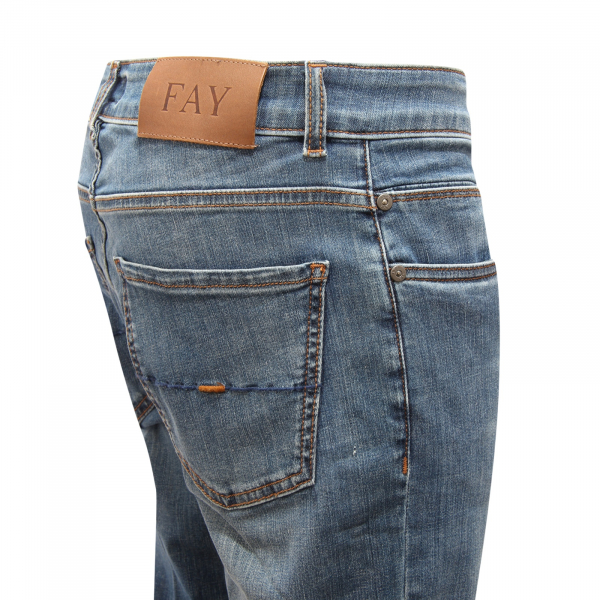 I7883 JEANS UOMO FAY MAN DENIM TROUSERS