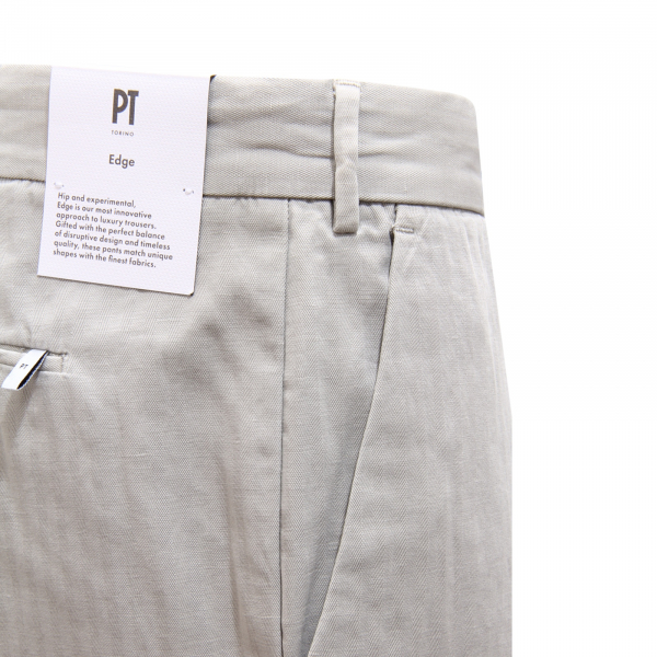 I8102 SNEAKER UOMO PT TORINO EDGE MAN COTTON/LINEN TROUSERS