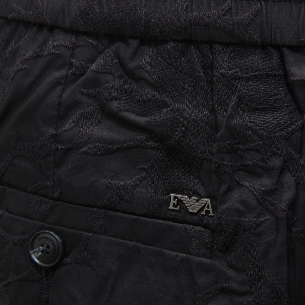 I8247 BERMUDA UOMO EMPORIO ARMANI MAN EMBROIDERY SHORTS