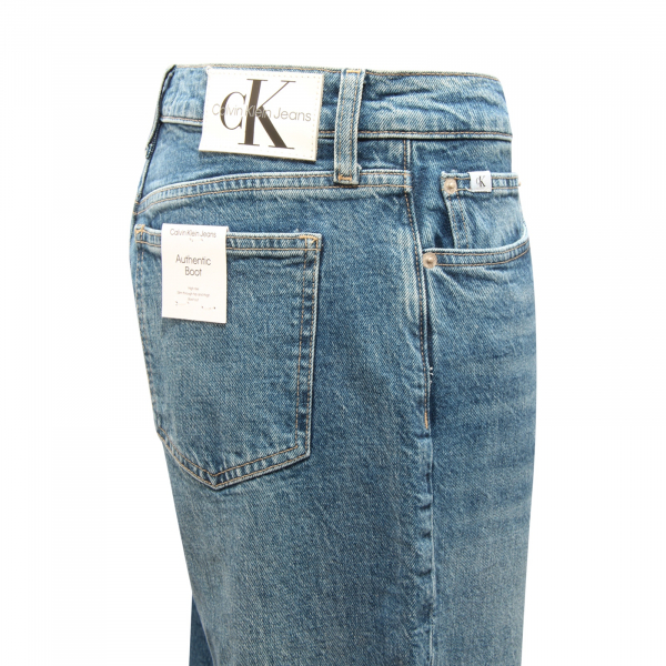 I8580 JEANS DONNA CALVIN KLEIN JEANS AUTHENTIC BOOT WOMAN TROUSERS