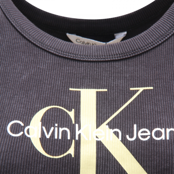 I8608 CANOTTA DONNA CALVIN KLEIN JEANS WOMAN DELAVÈ TANK TOP