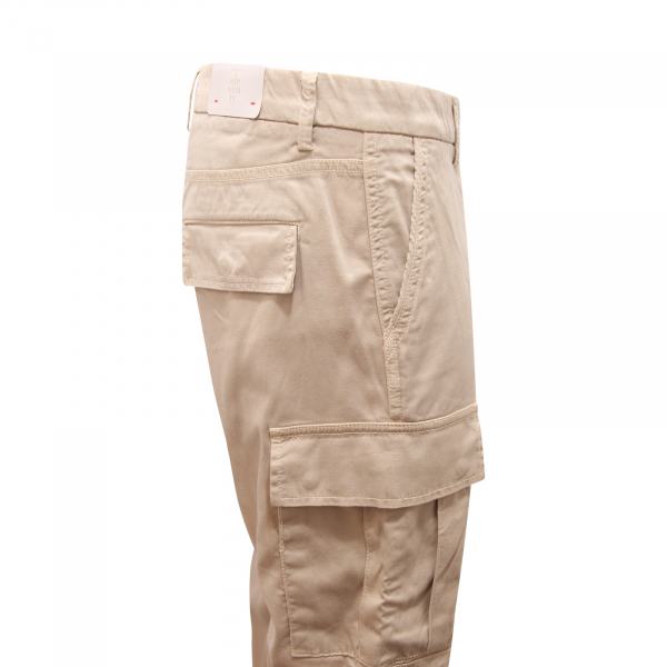 I8808 PANTALONE CARGO UOMO ELEVENTY MAN LYOCELL/COTTON TROUSERS