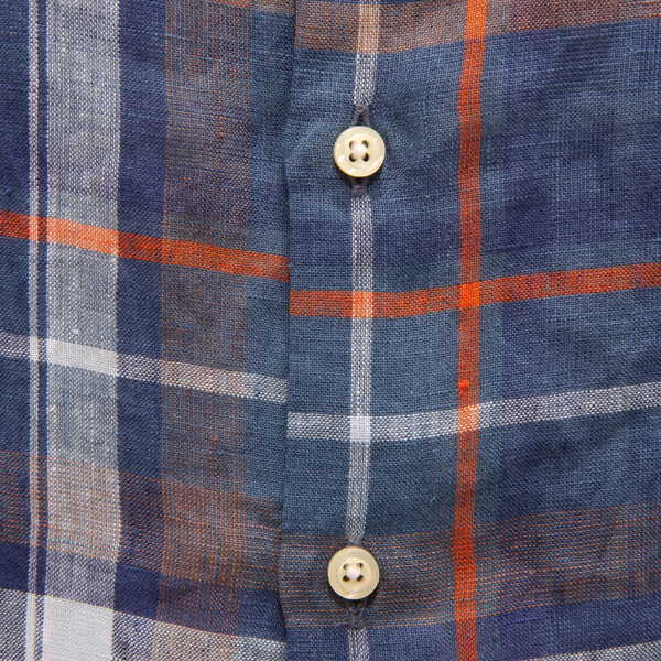 I9899 CAMICIA UOMO BORDONI MAN LINEN SHIRT