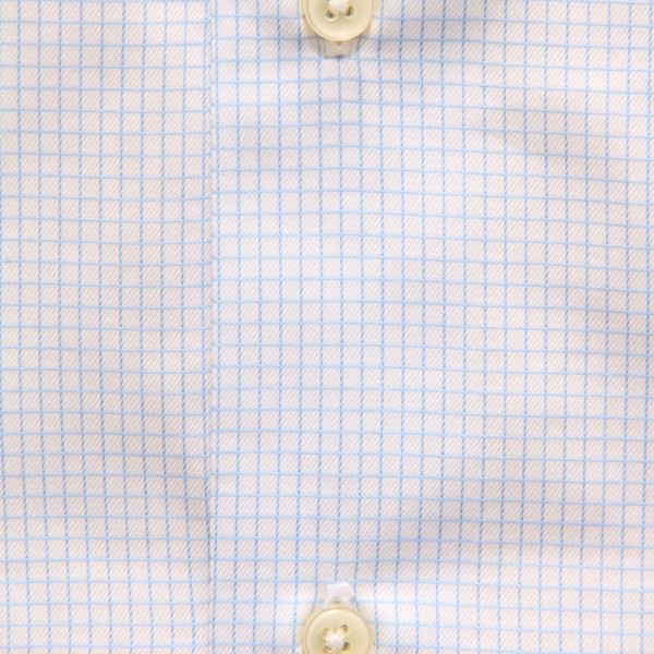 L0048 CAMICIA UOMO BORDONI MAN MICRO CHECK SHIRT