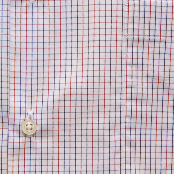 L0166 CAMICIA UOMO BORDONI MAN CHECKED SHIRT COTTON