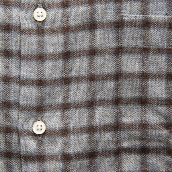 L0927 CAMICIA FLANELLA UOMO BORDONI MORGANA FLANNEL MAN SHIRT
