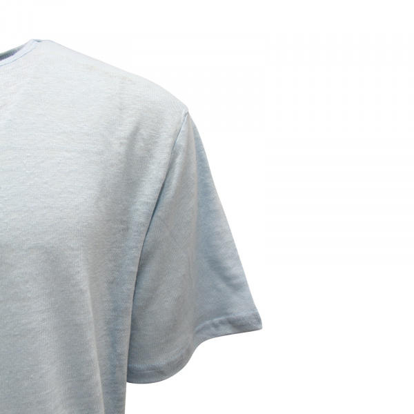 L1432 MAGLIA T SHIRT UOMO SELECTED MAN LINEN 
