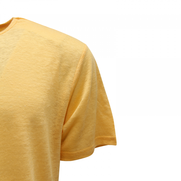 L1445 MAGLIA T SHIRT UOMO SELECTED MAN LINEN 