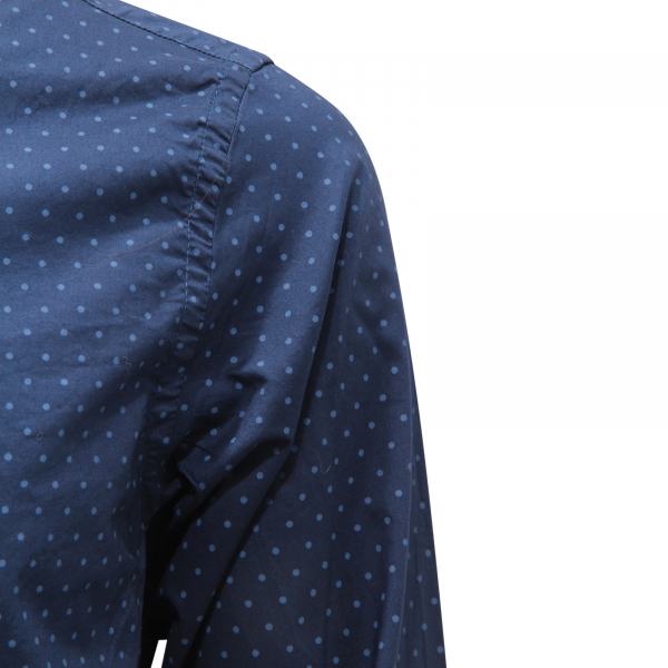 L2395 CAMICIA UOMO BROUBACK MAN SHIRT BLUE