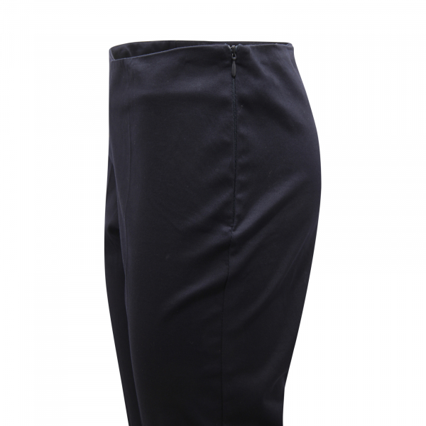L3018 PANTALONE DONNA SANDRO FERRONE WOMAN COTTON TROUSERS BLUE