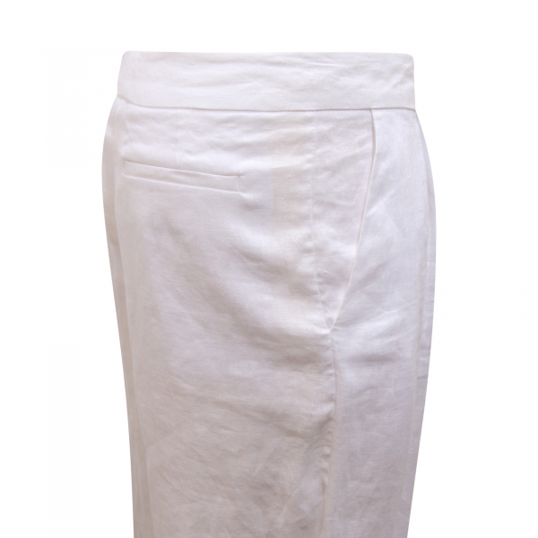 L3044 PANTALONE DONNA KANGRA WOMAN LINEN TROUSERS
