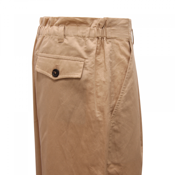 L3075 PANTALONE DONNA PINKO RUDY WOMAN COTTON/LINEN TROUSERS