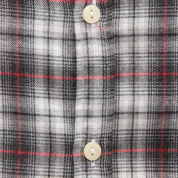 L3739 camicia uomo FRED MELLO man checked cotton flannel shirt 