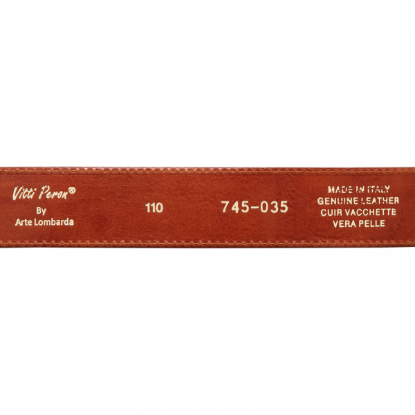 L3920 CINTURA UOMO NO BRAND MAN LEATHER BELT