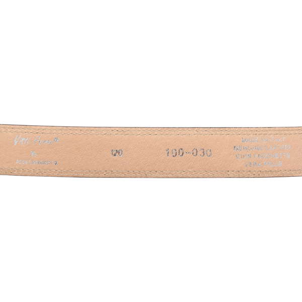 L3945 CINTURA UOMO NO BRAND MAN LEATHER BELT