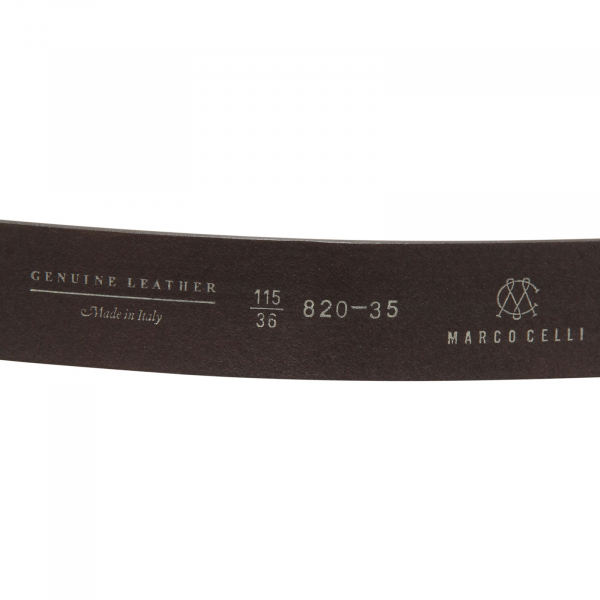L3959 CINTURA UOMO NO BRAND MAN LEATHER BELT