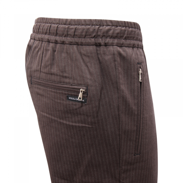 L4025 PANTALONE UOMO DOLCE&GABBANA MAN TROUSERS BROWN