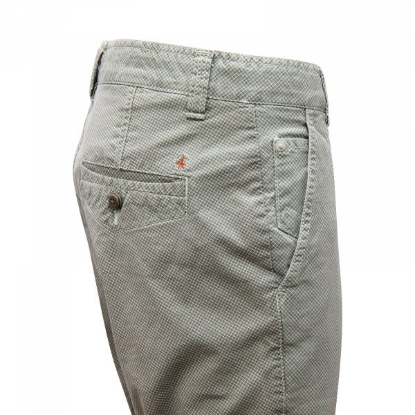 L4208 PANTALONE UOMO AT.P.CO FEDE MAN TROUSERS GREEN/GREY