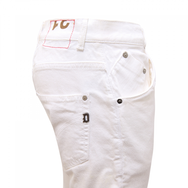 L4276 JEANS UOMO DONDUP SAM GARMENT DYED MAN TROUSERS