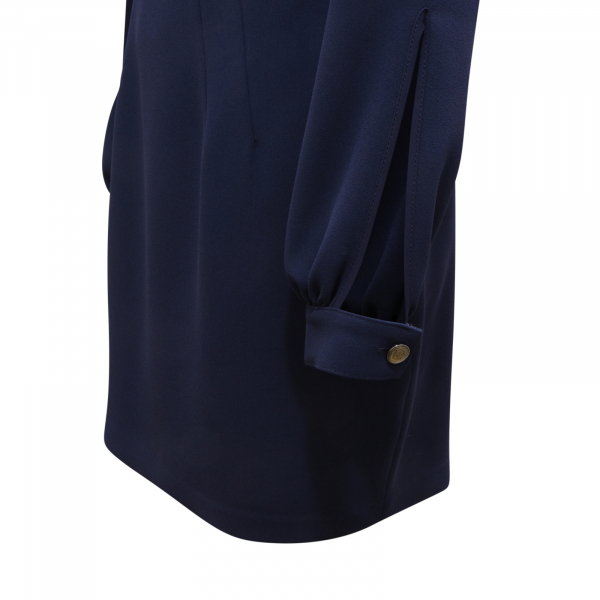 L4389 ABITO DONNA ELISABETTA FRANCHI WOMAN DRESS NAVY