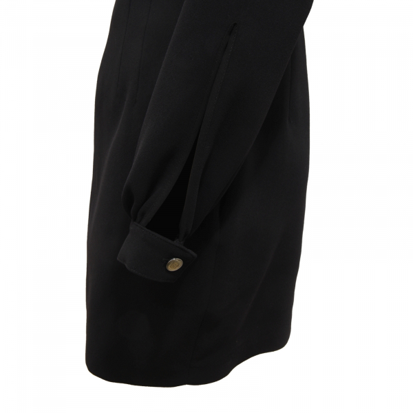 L4608 ABITO DONNA ELISABETTA FRANCHI WOMAN DRESS BLACK