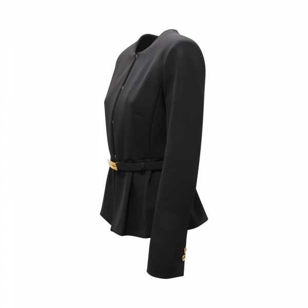 L5101 GIACCA DONNA PINKO MEGNONE WOMAN JACKET BLACK