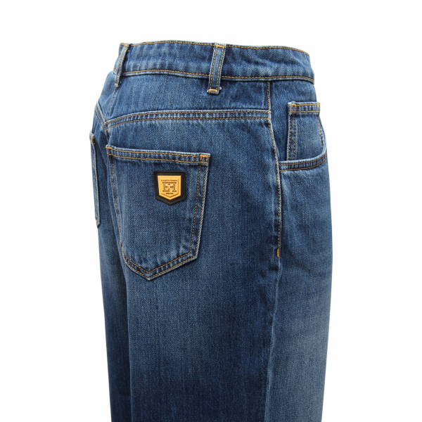 L5311 JEANS DONNA ELISABETTA FRANCHI WOMAN DENIM TROUSERS